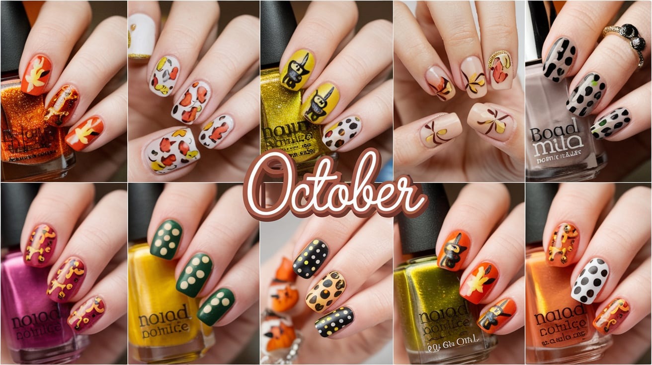 October Nail Designs