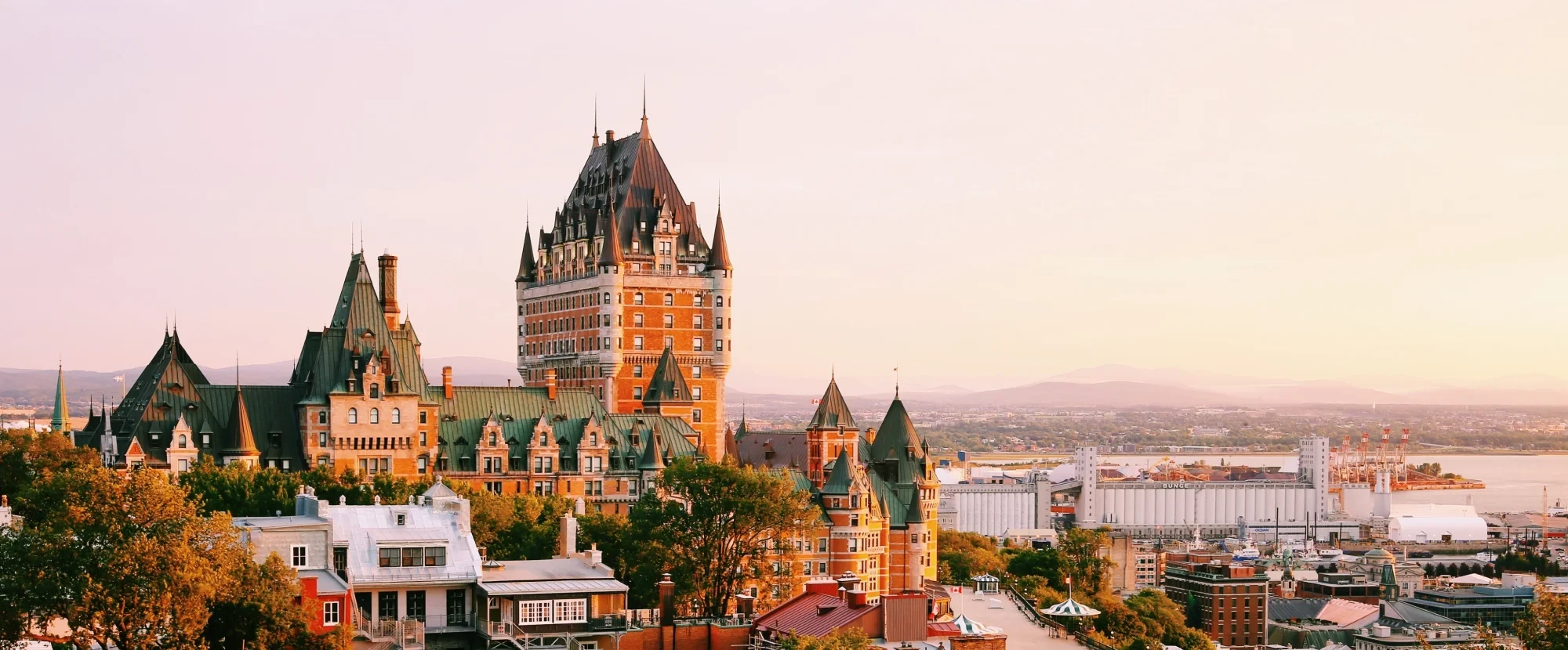 quebec city frontenac castle